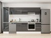 Alvinka 290X210 Cm High Gloss Mutfak Dolabı Mb-E80B45S45-1