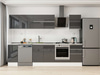 Alvinka 290X210 Cm High Gloss Mutfak Dolabı M-E80S40S50-2