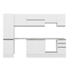 Alvinka 290X210 Cm High Gloss Mutfak Dolabı Mb-E80B50S40-1