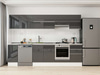 Alvinka 290X210 Cm High Gloss Mutfak Dolabı M-E80S40S50-1