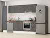 Alvinka 290X210 Cm Klasik Mebran Mutfak Dolabı Mb-E90B40S40-1