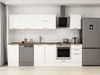 Alvinka 290X210 Cm Klasik Mebran Mutfak Dolabı M-E80S45S45-2