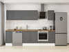 Alvinka 290X210 Cm Klasik Mebran Mutfak Dolabı M-E90S40S40-2