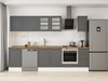 Alvinka 290X210 Cm Klasik Mebran Mutfak Dolabı M-E80S50S40-3