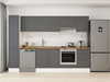 Alvinka 290X210 Cm Klasik Mebran Mutfak Dolabı Mb-E80B40S50-1