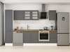 Alvinka 290X210 Cm Klasik Mebran Mutfak Dolabı Mb-E80B45S45-3
