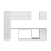 Alvinka 295X210 Cm High Gloss Mutfak Dolabı Mb-E80B45S50-2