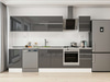 Alvinka 295X210 Cm High Gloss Mutfak Dolabı M-E80S50S45-2
