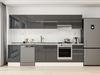 Alvinka 295X210 Cm High Gloss Mutfak Dolabı M-E80S50S45-1