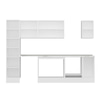 Alvinka 295X210 Cm High Gloss Mutfak Dolabı Mb-E90B45S40-3