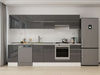 Alvinka 295X210 Cm High Gloss Mutfak Dolabı M-E90S40S45-1