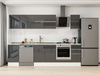 Alvinka 295X210 Cm High Gloss Mutfak Dolabı M-E90S45S40-2