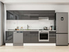 Alvinka 295X210 Cm High Gloss Mutfak Dolabı M-E90S45S40-1