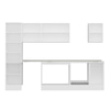 Alvinka 295X210 Cm High Gloss Mutfak Dolabı Mb-E80B50S45-3