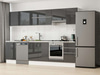 Alvinka 295X210 Cm High Gloss Mutfak Dolabı M-E80S50S45-1
