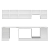Alvinka 295X210 Cm High Gloss Mutfak Dolabı M-E80S50S45-1