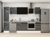 Alvinka 300X210 Cm High Gloss Mutfak Dolabı Mb-E90B45S45-3