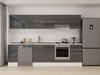 Alvinka 300x210 Cm High Gloss Mutfak Dolabı M-E90S40S50-1
