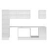 Alvinka 300X210 Cm High Gloss Mutfak Dolabı Mb-E80B50S50-3