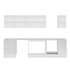Alvinka 300X210 Cm High Gloss Mutfak Dolabı M-E80S60S40-2