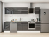 Alvinka 300X210 Cm High Gloss Mutfak Dolabı M-E90S50S40-2