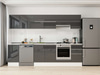 Alvinka 300X210 Cm High Gloss Mutfak Dolabı M-E90S45S45-1