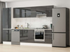 Alvinka 300X210 Cm High Gloss Mutfak Dolabı Mb-E80B60S40-1