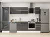 Alvinka 300X210 Cm High Gloss Mutfak Dolabı Mb-E80B60S40-2