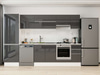 Alvinka 300X210 Cm High Gloss Mutfak Dolabı Mb-E80B60S40-1