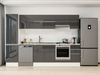 Alvinka 300X210 Cm High Gloss Mutfak Dolabı Mb-E90B50S40-1