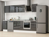 Alvinka 300X210 Cm High Gloss Mutfak Dolabı M-E90S45S45-2