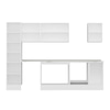 Alvinka 300X210 Cm High Gloss Mutfak Dolabı Mb-E90B45S45-3