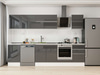 Alvinka 300X210 Cm High Gloss Mutfak Dolabı M-E80S50S50-2