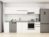 Alvinka 300X210 Cm High Gloss Mutfak Dolabı M-E90S45S45-1