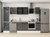 Alvinka 300X210 Cm High Gloss Mutfak Dolabı Mb-E90B50S40-3