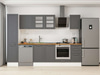 Alvinka 300X210 Cm Klasik Mebran Mutfak Dolabı Mb-E90B45S45-3