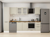 Alvinka 300X210 Cm Klasik Mebran Mutfak Dolabı Mb-E90B45S45-3