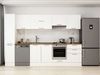 Alvinka 300X210 Cm Klasik Mebran Mutfak Dolabı Mb-E80B40S60-1