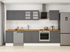 Alvinka 300X210 Cm Klasik Mebran Mutfak Dolabı M-E80S40S60-3