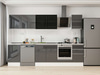 Alvinka 305X210 Cm High Gloss Mutfak Dolabı M-E90S50S45-3