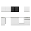 Alvinka 305X210 Cm High Gloss Mutfak Dolabı M-E80S45S60-3