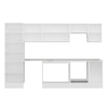 Alvinka 305X210 Cm High Gloss Mutfak Dolabı Mb-E80B60S45-1