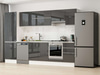 Alvinka 305X210 Cm High Gloss Mutfak Dolabı Mb-E80B60S45-1