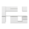 Alvinka 305X210 Cm High Gloss Mutfak Dolabı Mb-E80B45S60-2