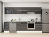 Alvinka 305X210 Cm High Gloss Mutfak Dolabı M-E80S45S60-1