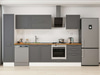 Alvinka 305X210 Cm Klasik Mebran Mutfak Dolabı Mb-E80B45S60-2
