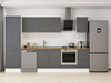 Alvinka 305X210 Cm Klasik Mebran Mutfak Dolabı Mb-E80B60S45-2