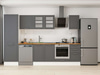 Alvinka 305X210 Cm Klasik Mebran Mutfak Dolabı Mb-E80B60S45-3