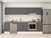 Alvinka 305X210 Cm Klasik Mebran Mutfak Dolabı M-E90S45S50-1