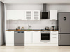 Alvinka 305X210 Cm Klasik Mebran Mutfak Dolabı M-E90S50S45-3